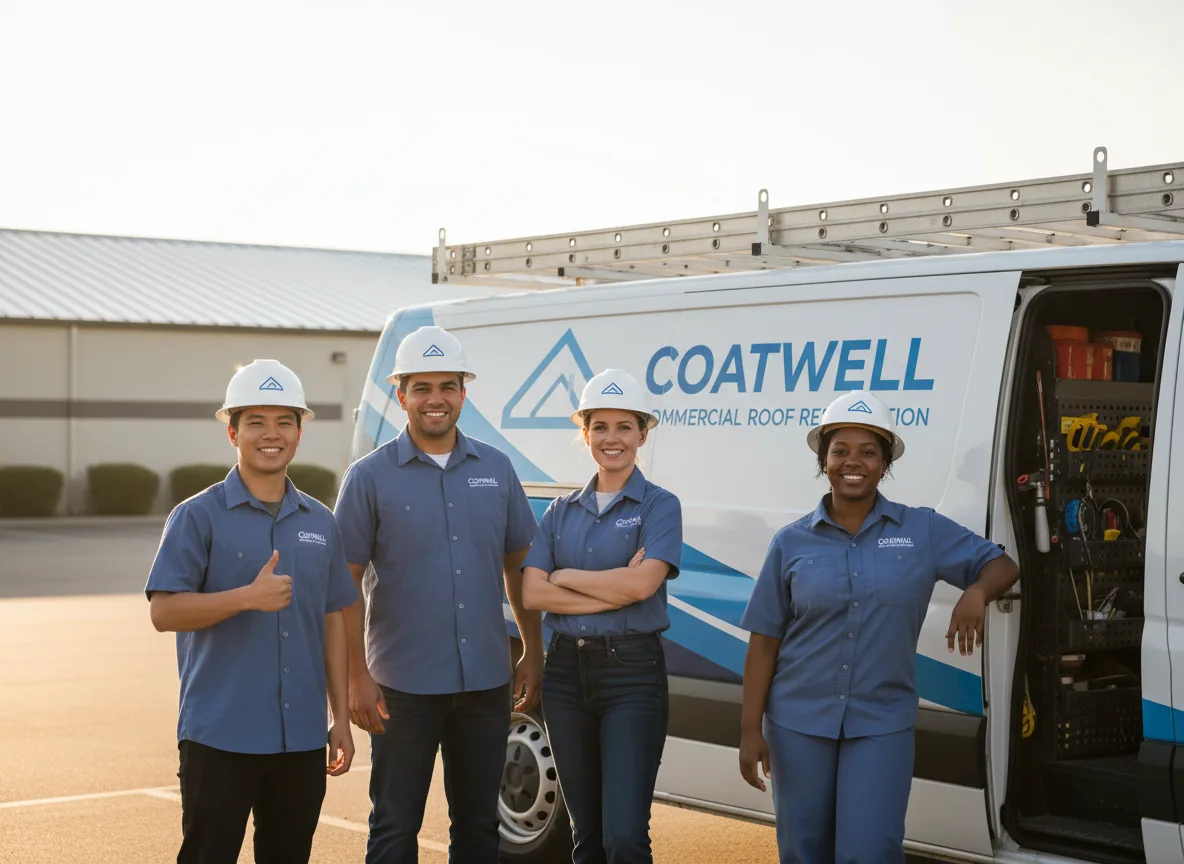 Commercial roof coating company in Goreville, IL